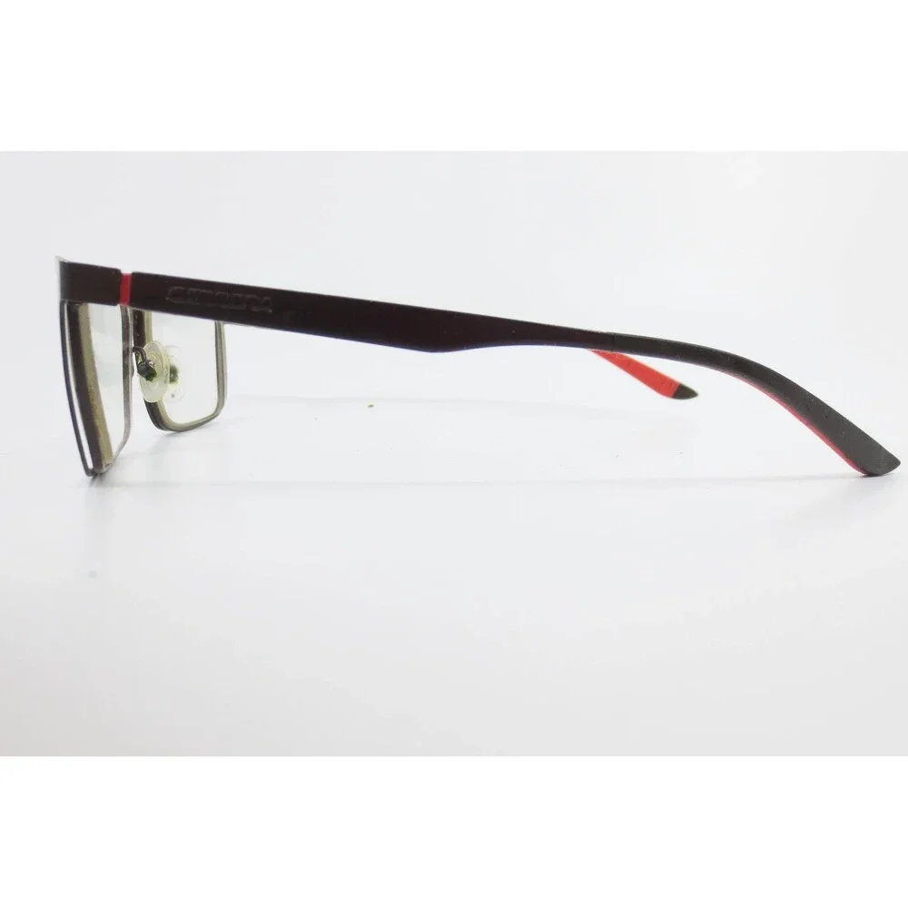 Carrera CA8811 FIR 140 Rectangular Eyeglasses Dark Brown Red 55-17-140 Frames